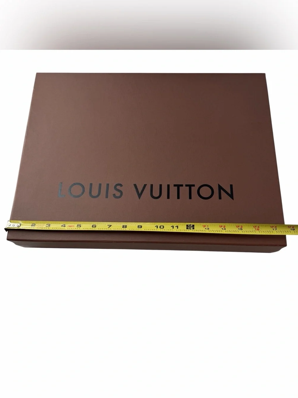 Louis Vuitton Vintage Empty Brown Presentation Box 17.75